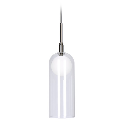 Stylo Brushed Nickel LED Pendant by Kuzco Lighting