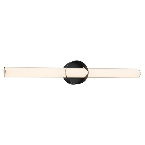 George Kovacs Lighting Inner Circle LED Sconce in Coal & Honey Gold by George Kovacs P1544-688-L