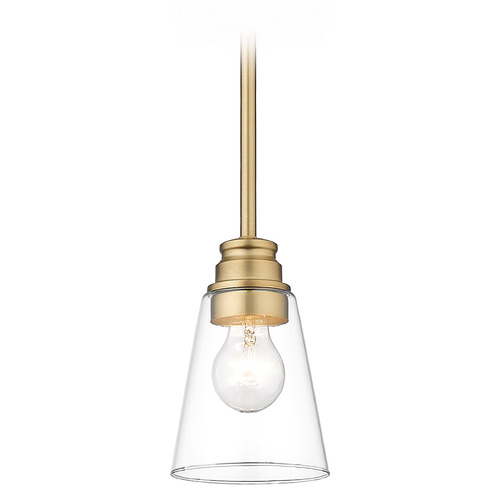 Z-Lite Annora Olde Brass Mini Pendant by Z-Lite 428MP-OBR