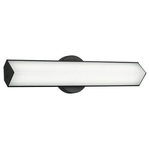 Matteo Lighting Jade Black LED Vertical Bathroom Light