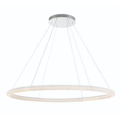 Sassi 60-Inch LED Grand Chandelier in Chrome by Eurofase Lighting