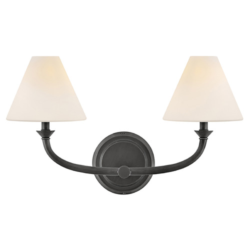 Greta Blackened Brass LED Bathroom Light by Hinkley Lighting