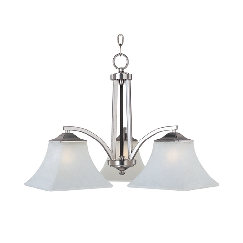 Maxim Lighting Aurora Satin Nickel Chandelier by Maxim Lighting 20094FTSN