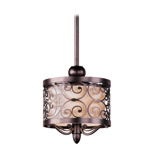 Maxim Lighting Mondrian Umber Bronze Mini Pendant by Maxim Lighting 91150WHUB