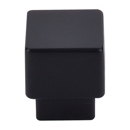 Modern Cabinet Knob in Flat Black Finish