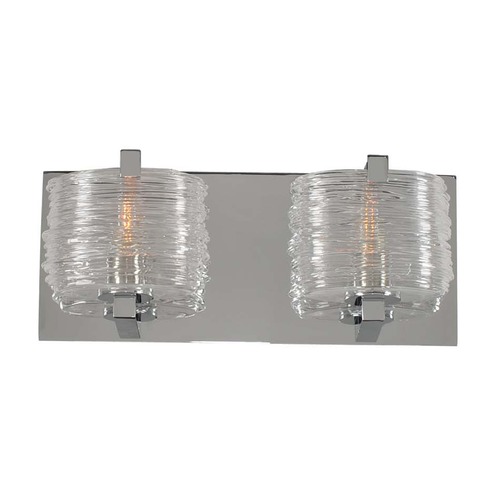 Kalco Lighting South Bay Chrome Bathroom Light by Kalco Lighting 313732CH