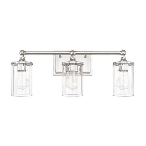 Camden 24-Inch Vanity Light in Polished Nickel by Capital Lighting