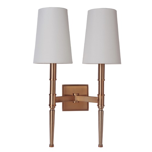 Ella 19.75-Inch Satin Brass Sconce by Craftmade Lighting