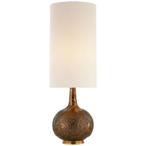 Visual Comfort Signature Collection Aerin Hunlen Table Lamp in Chalk Burnt Gold by Visual Comfort Signature ARN3620BGL