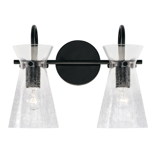 Mila 14.25-Inch Vanity Light in Matte Black by Capital Lighting