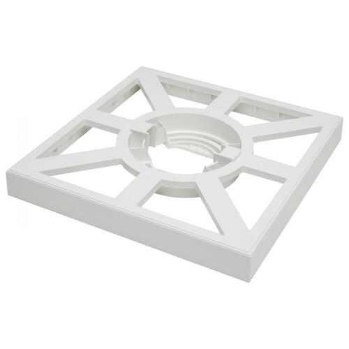 Blink Pro 9-Inch Square Collar in White by Satco Lighting