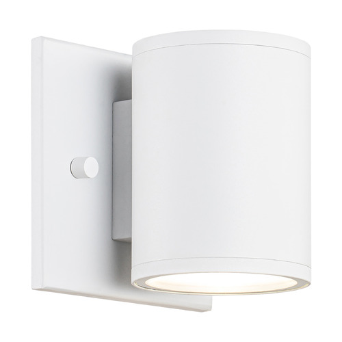 Matteo Lighting Matteo Lighting Tubular Matte White LED Outdoor Wall Light S10201MW