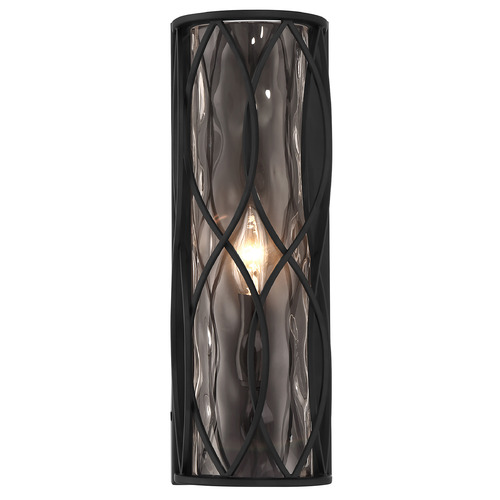 Savoy House Lighting Snowden Matte Black Sconce