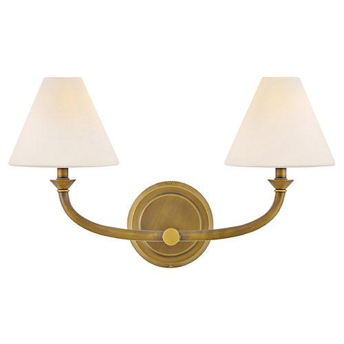 Greta Heritage Brass LED Bathroom Light by Hinkley Lighting