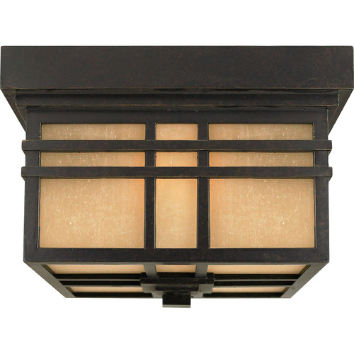 Quoizel Lighting Hillcrest Outdoor Flush Mount in Imperial Bronze by Quoizel Lighting HC1612IB