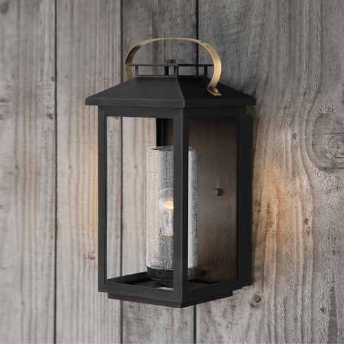 Hinkley Atwater 17.50-Inch Black LED Outdoor Wall Light by Hinkley Lighting 1164BK-LL