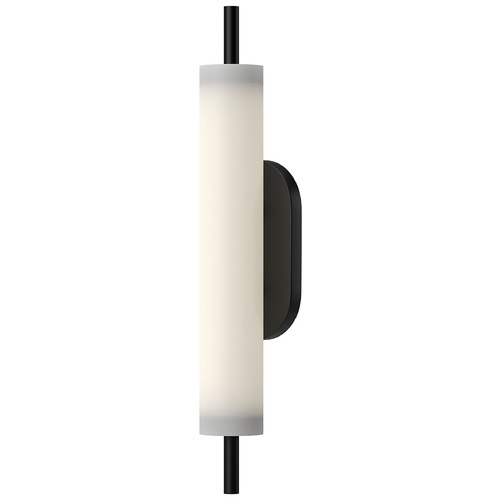 Estes Black LED Outdoor Wall Light by Kuzco Lighting