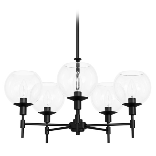 Hunter Fan Company Xidane Matte Black Chandelier