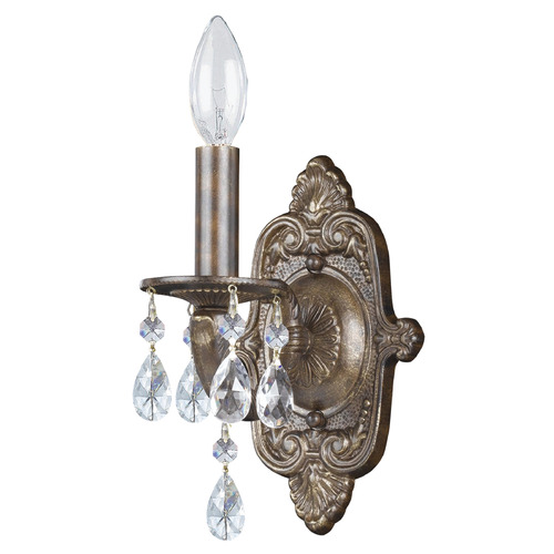 Crystorama Lighting Paris Market Venetian Bronze Sconce