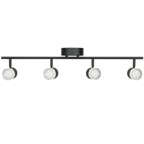 AFX Lighting Afx Lighting Gregor Black LED Rail Kit GRGF4450L30D1BK