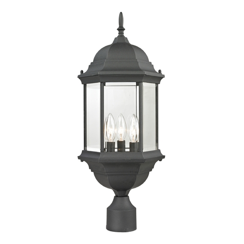 Thomas Lighting Thomas Lighting Spring Lake Matte Textured Black Post Light 8603EP/65