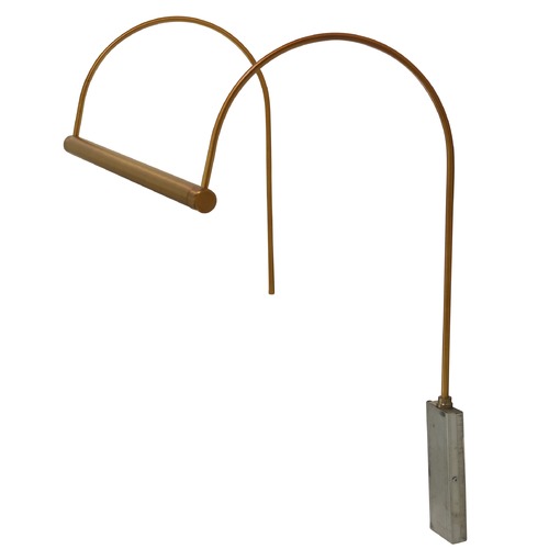Ultra Slim-Line Weathered Brass LED Picture Light by House of Troy Lighting