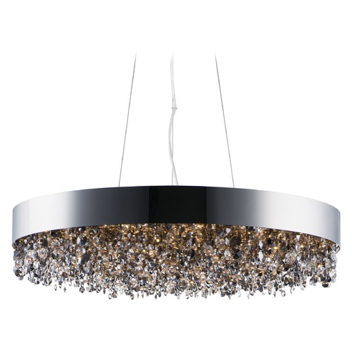 Mystic Polished Chrome LED Pendant by Maxim Lighting