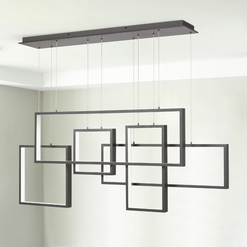 Canvas Western Bronze LED Linear Light by Quoizel Lighting