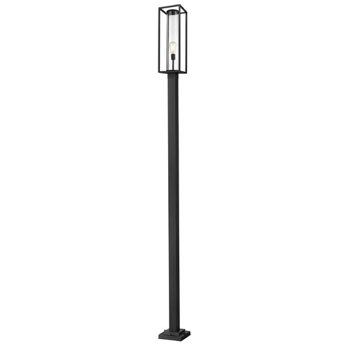 Z-Lite Dunbroch Black Post Light by Z-Lite 584PHBS-536P-BK