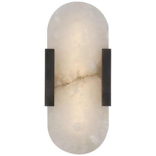 Kelly Wearstler Melange 10-Inch Sconce in Bronze by Visual Comfort Signature