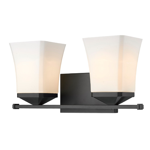 Darcy Matte Black Bathroom Light by Z-Lite