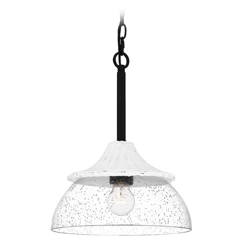 Quoizel Lighting Otten Pendant in Matte Black by Quoizel Lighting OTN1512MBK