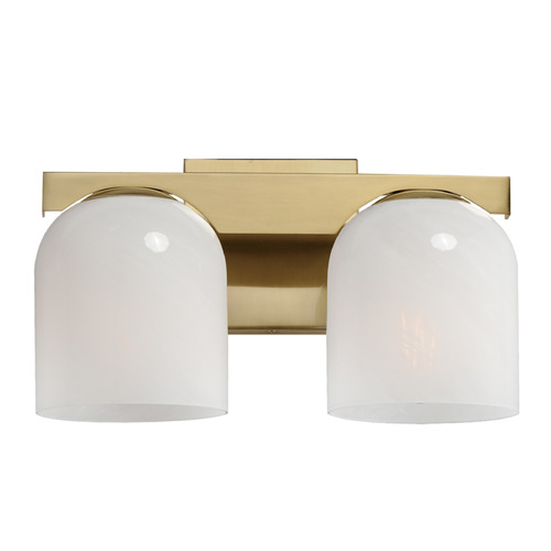 Scoop Natural Aged Brass Bathroom Light by Maxim Lighting