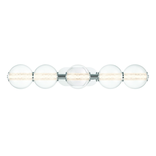 Atomo 5-Light LED Bath Light in Chrome by Eurofase Lighting