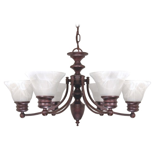 Nuvo Lighting Chandelier in Old Bronze by Nuvo Lighting 60/358