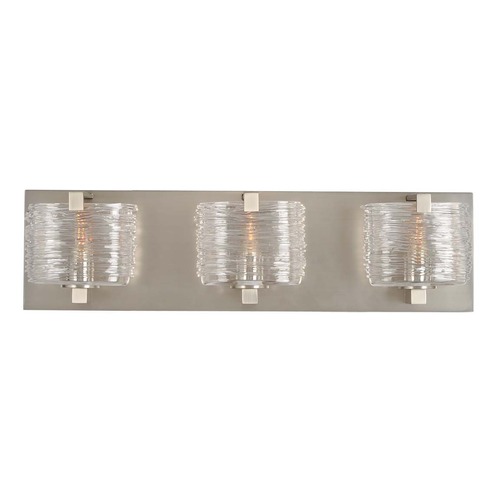 South Bay Satin Nickel Bathroom Light by Kalco Lighting