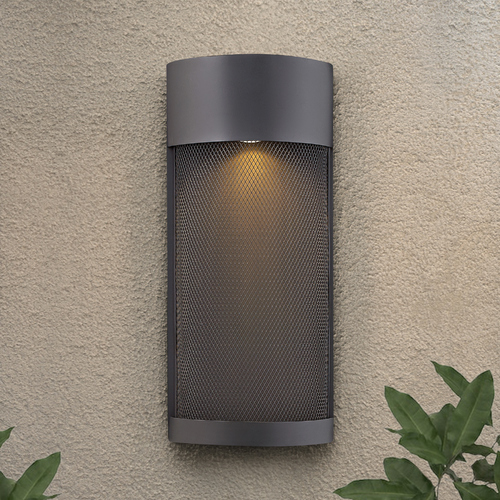 Hinkley Aria 17.25-Inch Outdoor Wall Light in Black by Hinkley Lighting 2307BK