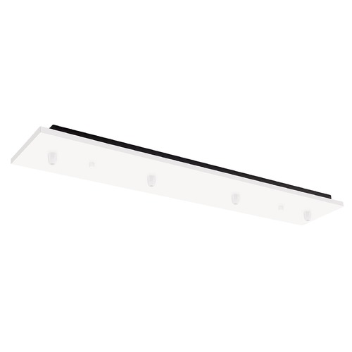 Multi-Port Canopy White Ceiling Adaptor by Kuzco Lighting