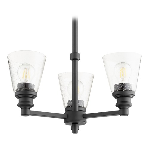 Quorum Lighting Quorum Lighting Dunbar Noir Mini-Chandelier 609-3-69