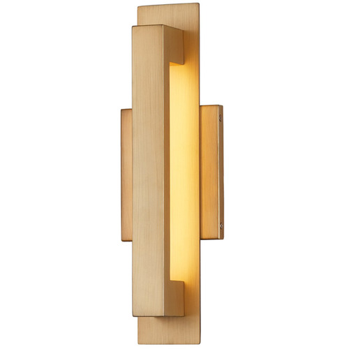 Justice Design Catalina ADA Outdoor LED Wall Sconce Gold