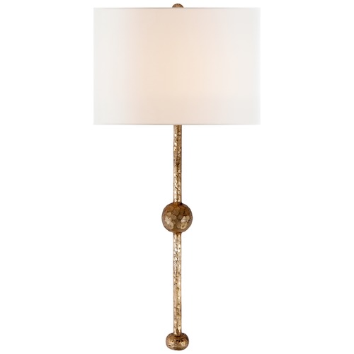 Suzanne Kasler's Carey Rail Sconce in Gilded Iron by Visual Comfort Signature