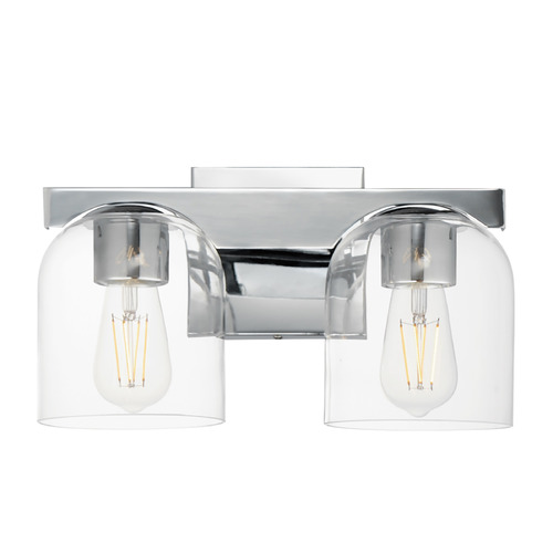 Scoop Polished Chrome Bathroom Light by Maxim Lighting