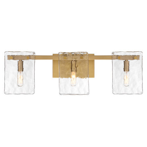 Savoy House Lighting Genry Warm Brass Bathroom Light