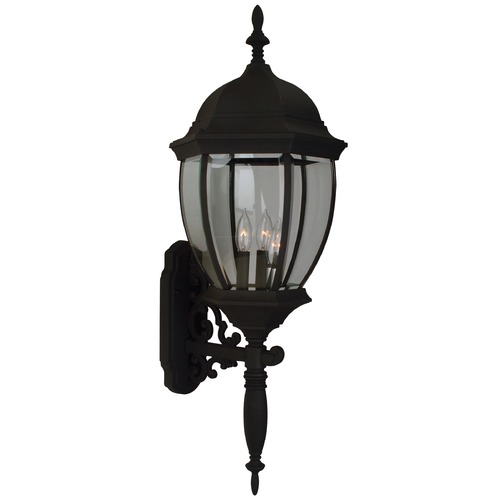 Craftmade Lighting Bent Glass 35.75-Inch Matte Black Outdoor Wall Light by Craftmade Lighting Z580-05