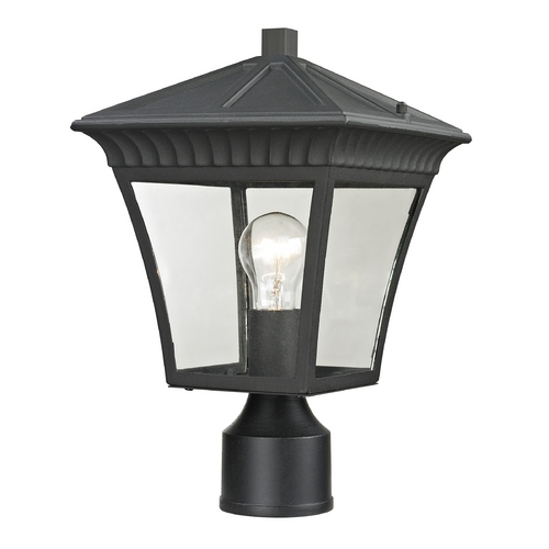 Elk Lighting Elk Lighting Ridgewood Matte Textured Black Post Light 8411EP/65