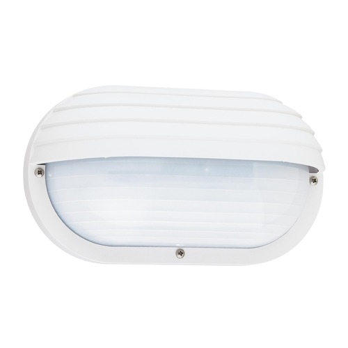 Bayside White Outdoor Wall Light by Generation Lighting