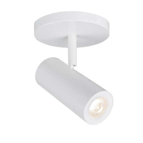 WAC Lighting Monopoint LED Indoor Spotlight Silo in White by WAC Lighting MO-2010-930-WT