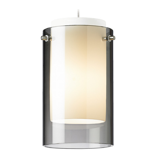 Visual Comfort Modern Collection Tech Lighting Mini Echo Freejack Pendant in Bronze by VC Modern 700FJECPSZ-LEDS930