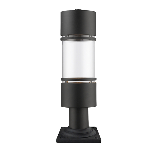 Luminata Black LED Post Light by Z-Lite
