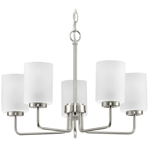 Progress Lighting Progress Lighting Merry Brushed Nickel Chandelier P400275-009